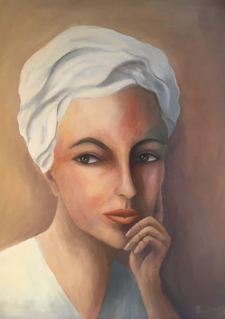 Mädchen mit Turban