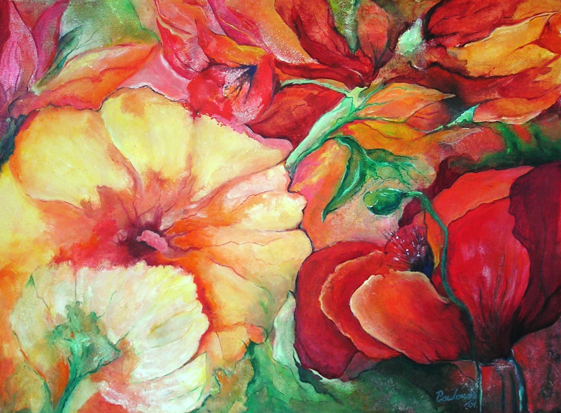 Paradiesblumen V