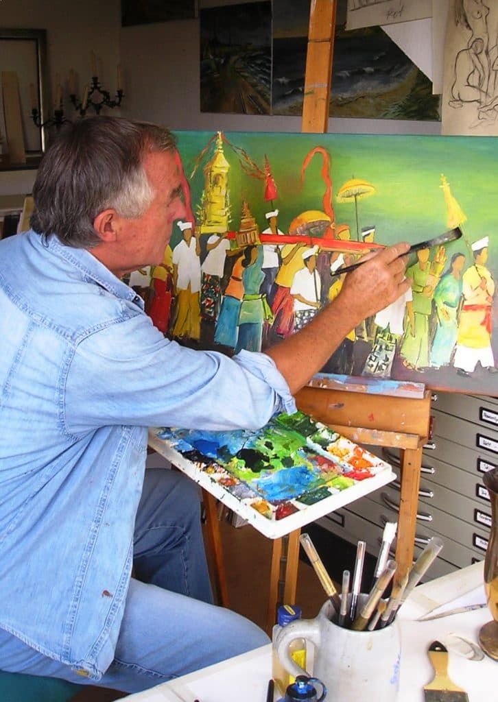 Bernd Pawlowski — im Atelier