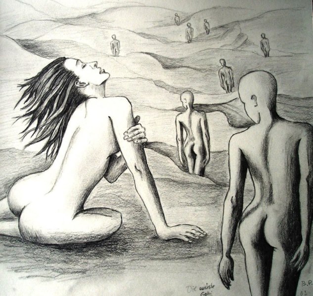 Akt – Wüste Gobi