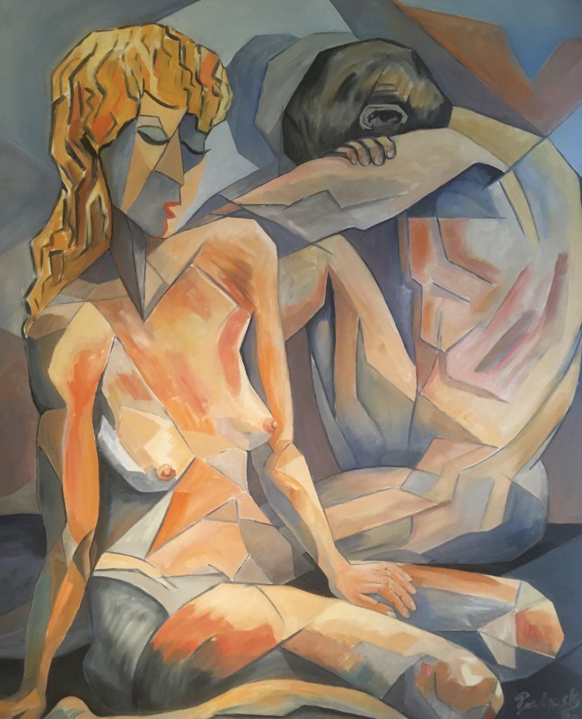 Relaxe – Kubistische Studie