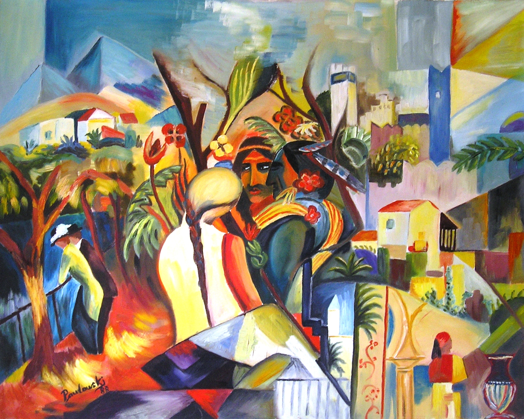 Hommage an Macke