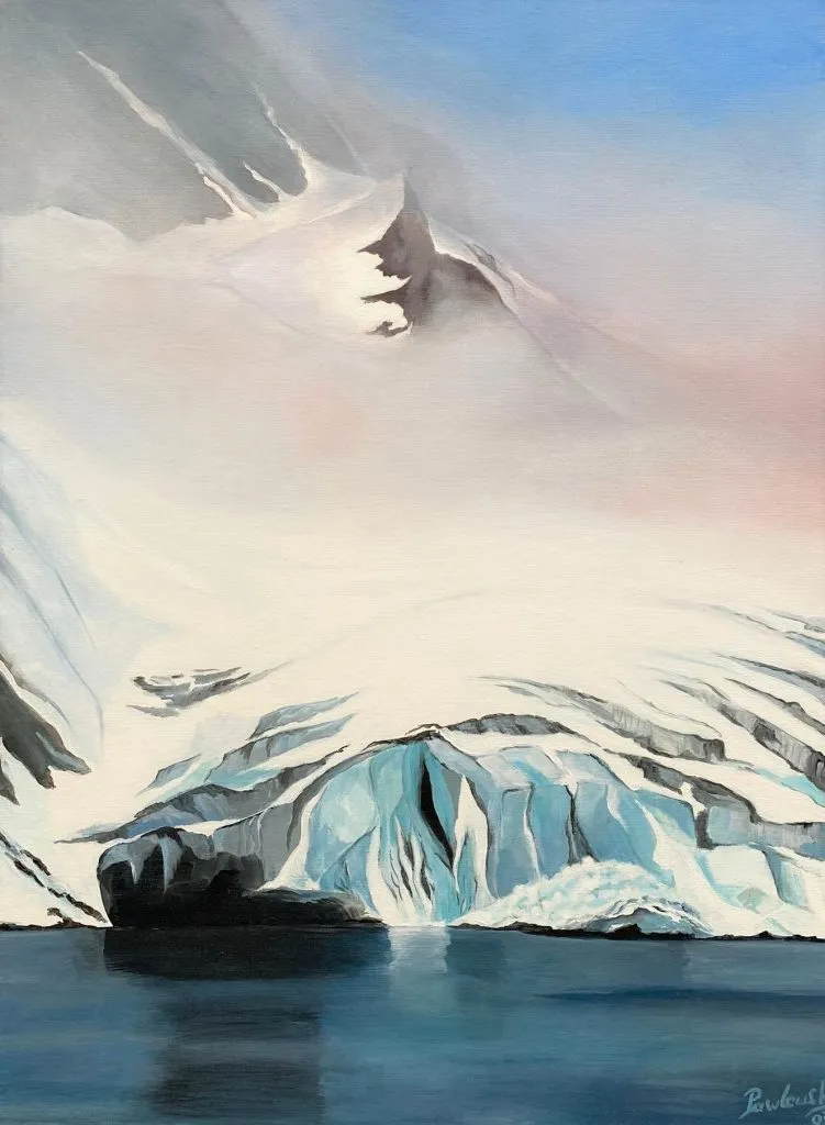 Svalbard – Gletscher im Nebel