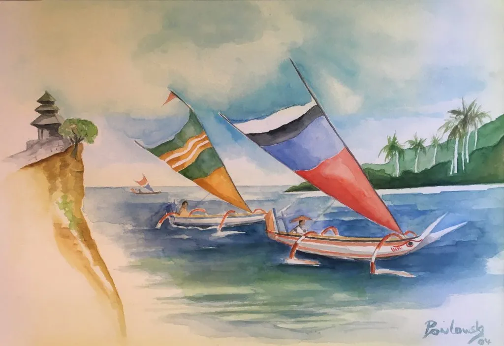 Bali – Heimkehrende Fischer