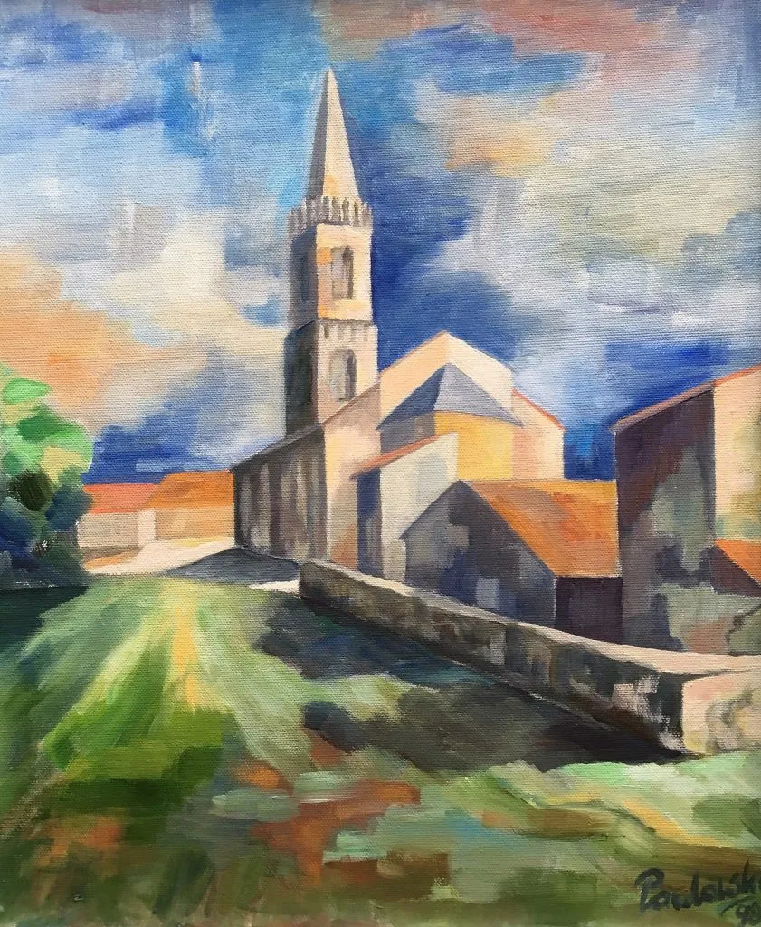 Frankreich – Kirche im Médoc
