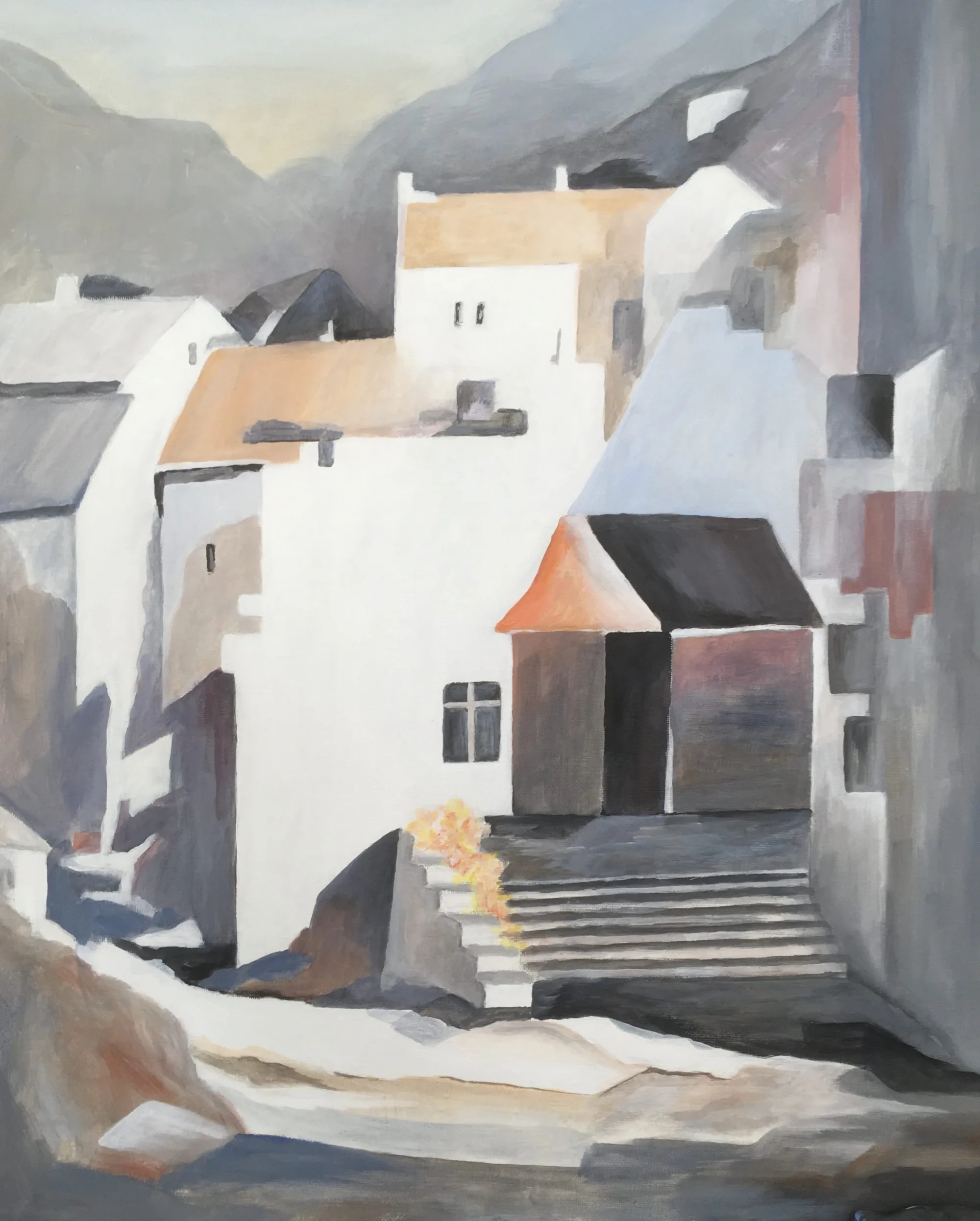 Mediterran – Dorf im Licht