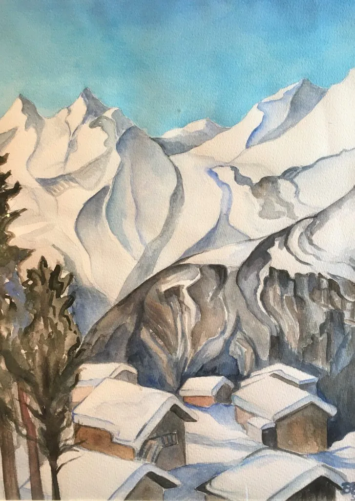 Schweiz – Blick zum Jungenpass