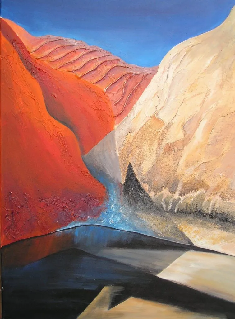 Australien – Ayers Rock mit Wasserspiegelungen